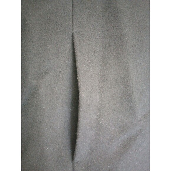 Larry Levine Wool Blend Coat Snap Closure Pockets Size 12 Petite - Picture 9 of 11